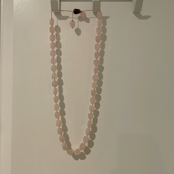 Lola rose rose quartz necklace - Picture 1 of 1